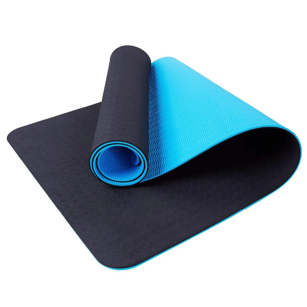 High mat. Коврик для йоги каучуковый синий. Коврик для йоги замша. Yoga mat NBR.