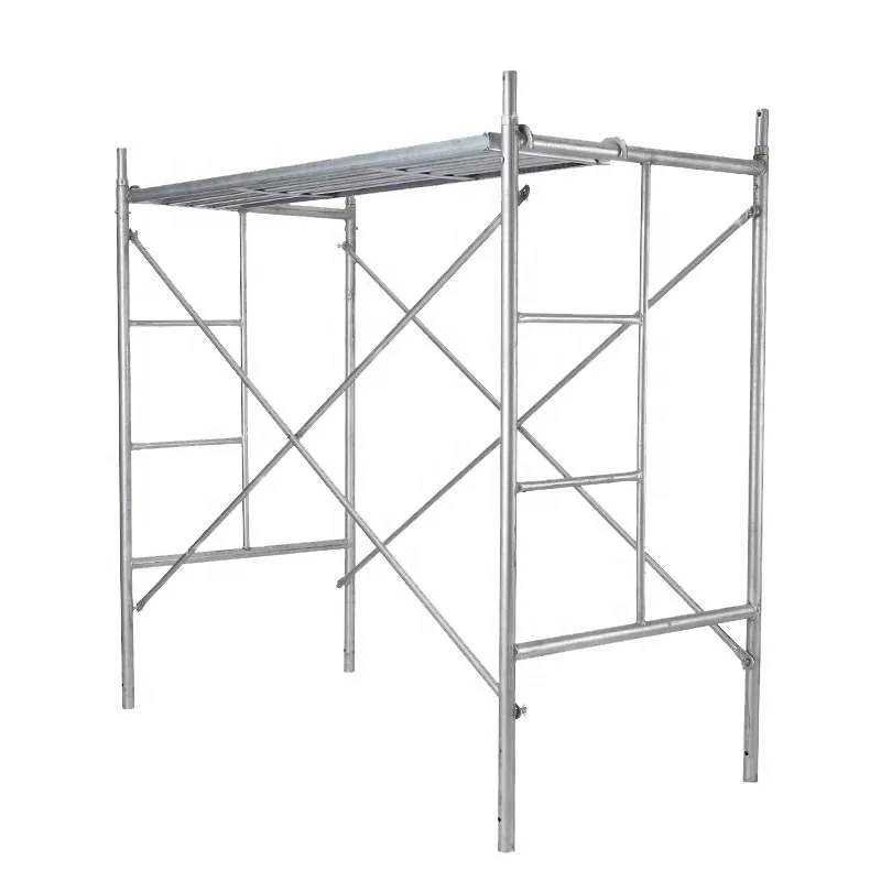 
Mobile double coupler load capacity frame steel scaffolding 