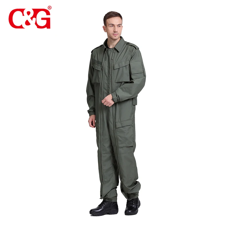 
Professional design military pilot nomex combat uniform tanker suit 