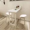 Folding Table Wall Hanging Deciduous Kitchen Dining Table Wall Mounted Dining Table White