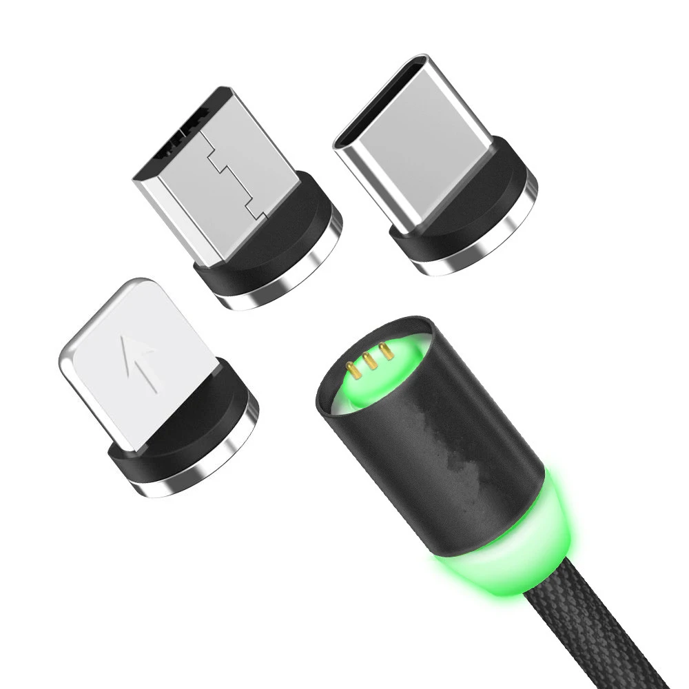 

Hot Selling Mobile Phone Magnetic Charging Usb Data Cable, Gold;silver;black;red