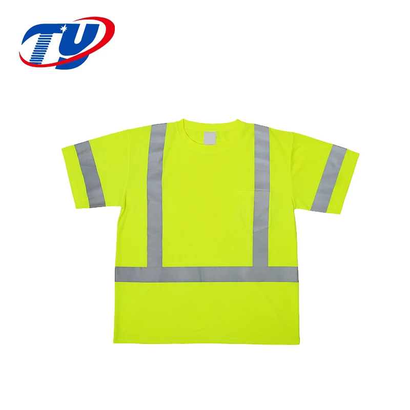 
Work Security Protective Hi Vis Reflective T Shirts 