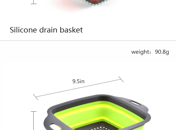 Silicone drain basket