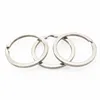 Top Quality stainless steel split flat key ring FR-035