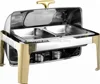 9 Liter capacity professional roll top chafing dish for wedding