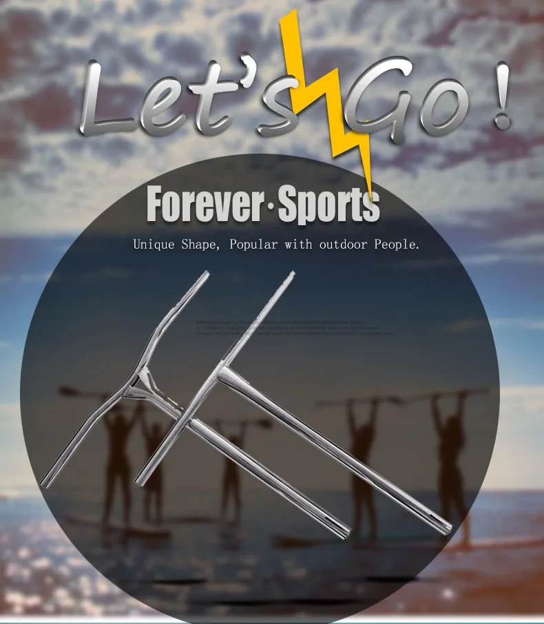 Lightweight Titanium Pro Stunt Scooter Parts Bars Y Shape Handle Bar