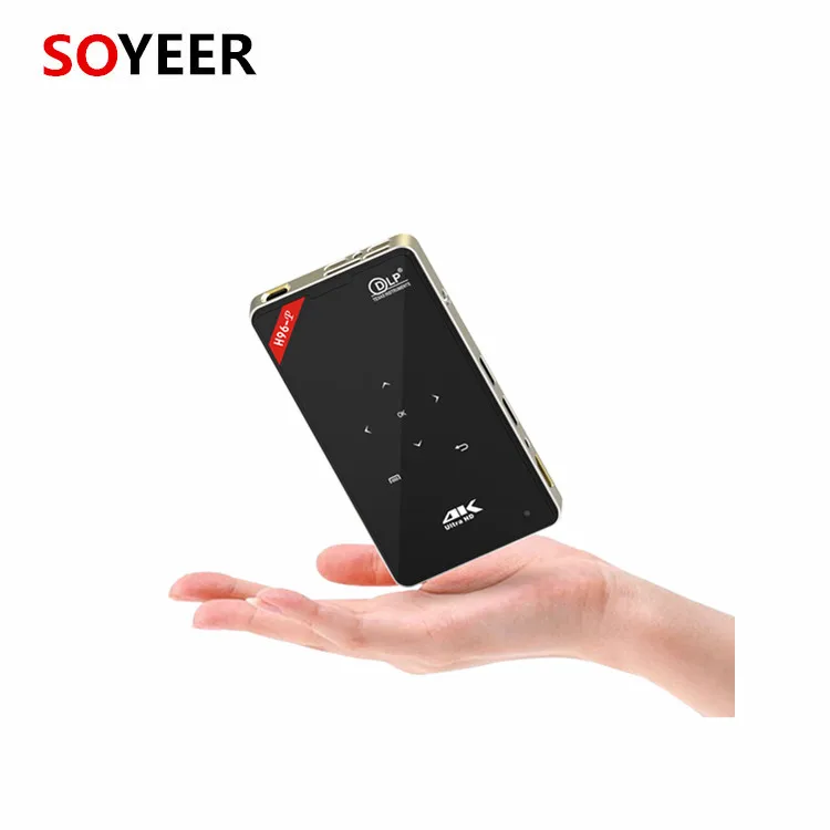 

Soyeer Best Seller H96-P DLP mini projector 1G 8G Android 6.0 5.0g wifi BT 4.0