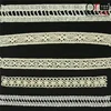 Free sample cheap price apparel sewing color border embroidered polyester cotton fabric net lace
