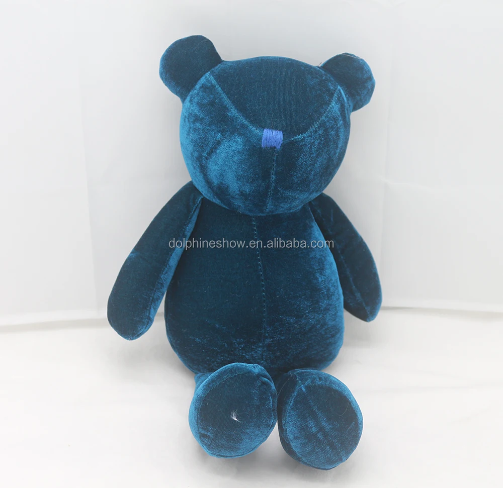 dark blue teddy bear