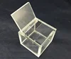 acrylic boxes with hinged lids