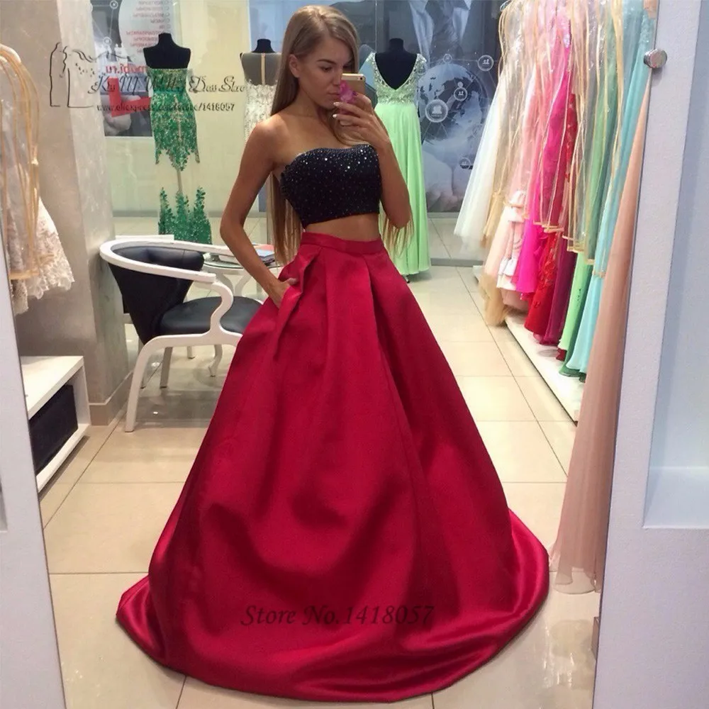 Black Red Prom Dresses Clearance, 54 ...