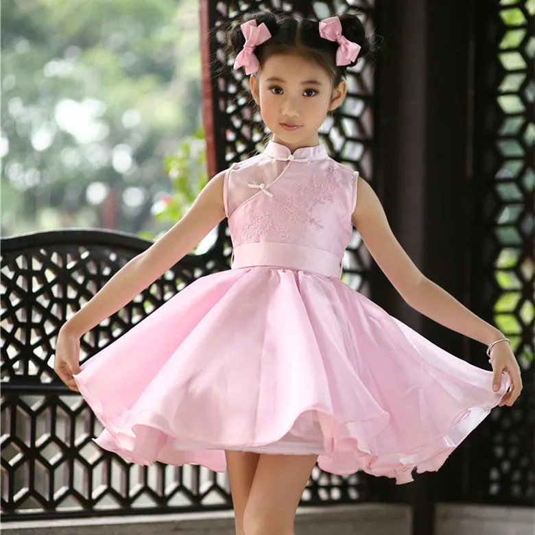 2016 Pink Girls Birthday Party Tutu font b Fancy b font font b Dresses b font
