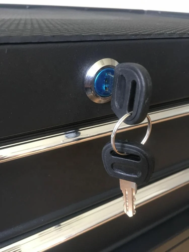 
2 Drawers and 2 doors metal Cabinet Chest Trolley 