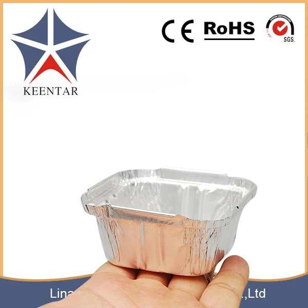 
Wholesale Takeaway Square Aluminum Foil Cake Pan,Small Aluminum Foil Cups 