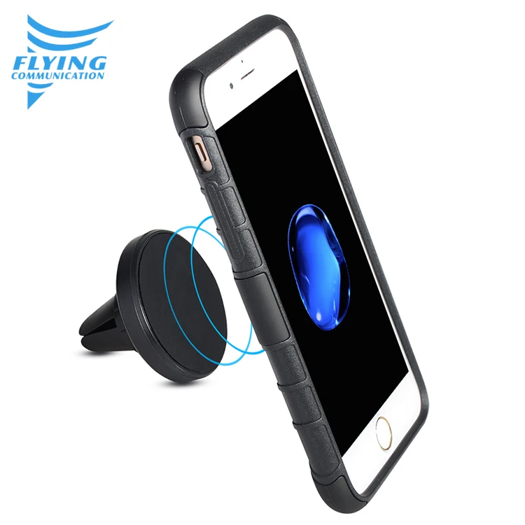 Newest 4 strong magnetic power air vent magnetic car mount mobile phone holder