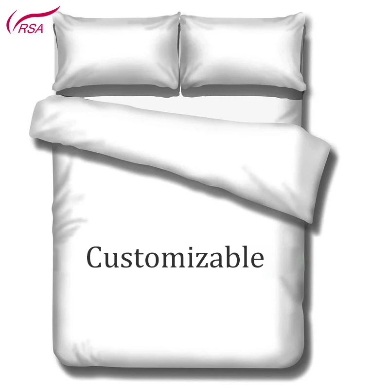 Dropshipping Custom Made Diy Bedding Set Photo Logo Color