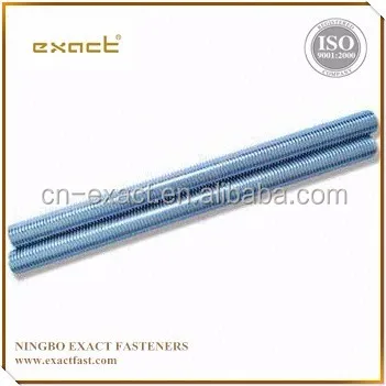 
4.8 8.8 10.9 zinc plated hdg DIN975 DIN976 threaded rod threaded bar 