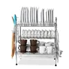 Modern Custom House Chrome Metal Wire Hanging Kitchenware Dish Drying Rack with NSF Approval