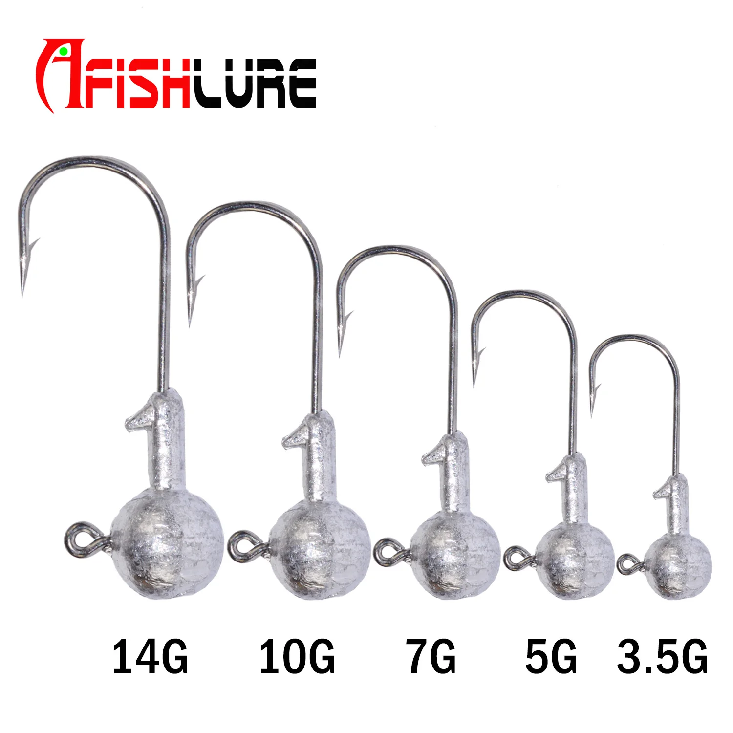Crank Jig Head Hook Fishing Hook 1.75g 28g Lead Head Jig Lure Hard Bait Soft Worm Jig Hook For