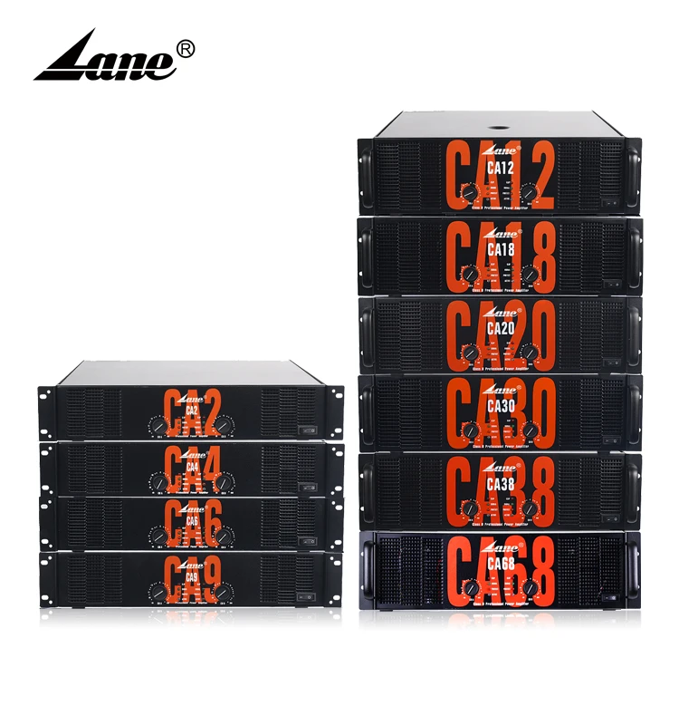 
professional 10000 watt power amplifier with audio class-h amplifiers studio CA38 