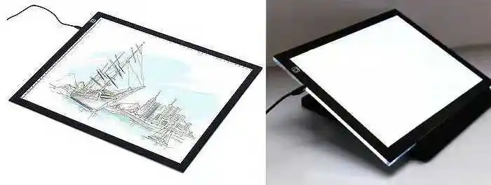 
Hot selling competitive price brightness portable A4 drawing board led Light Pad scale led tracing board for students 