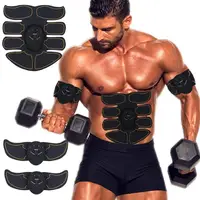 

Ems Muscle Trainer, Beauty Muscle Toner Abs Stimulators Abdominal Toning Belt Fitness Equipment for Men and Women