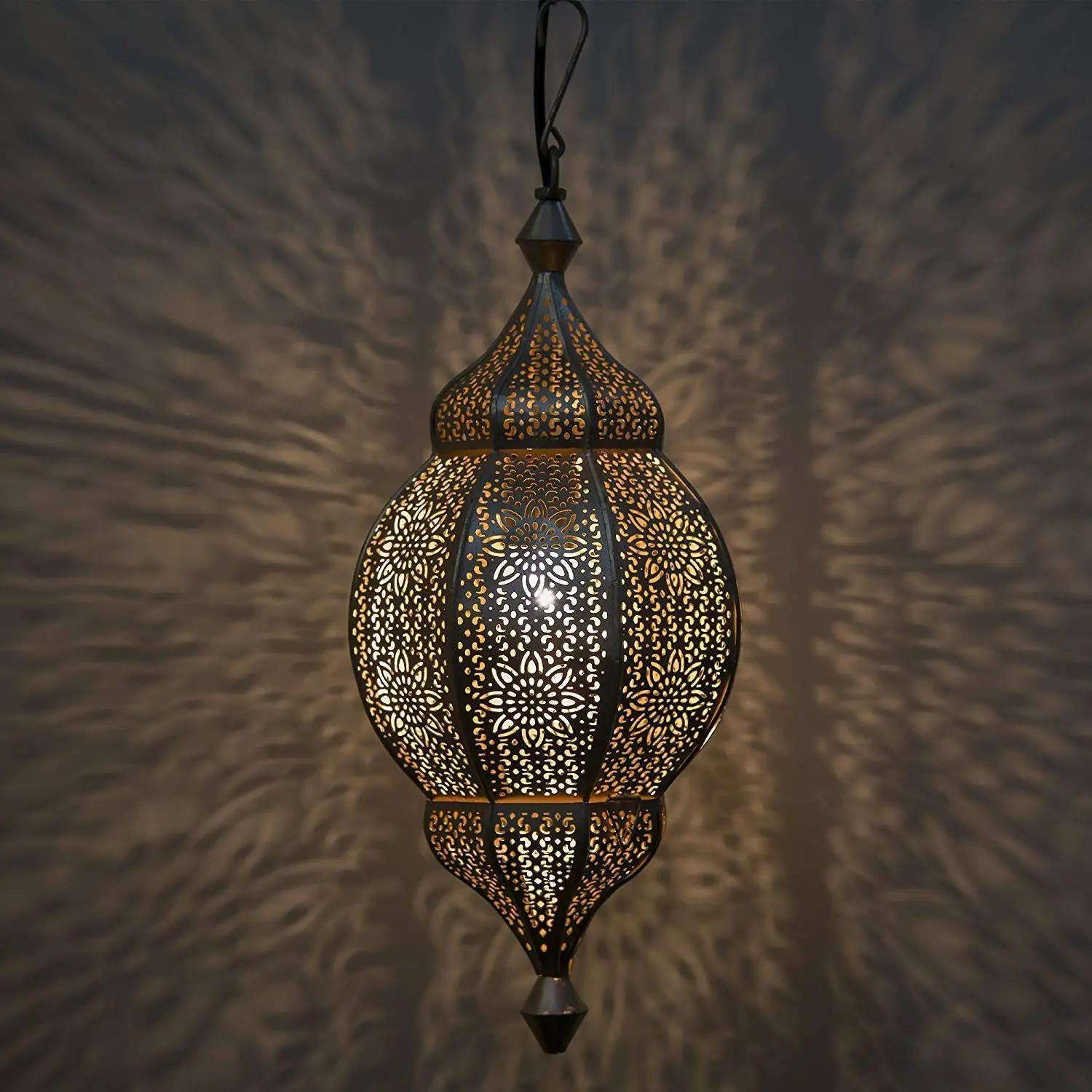 Buy Indian Metal Pedant Light Moroccan Hanging Lamp Shade ...