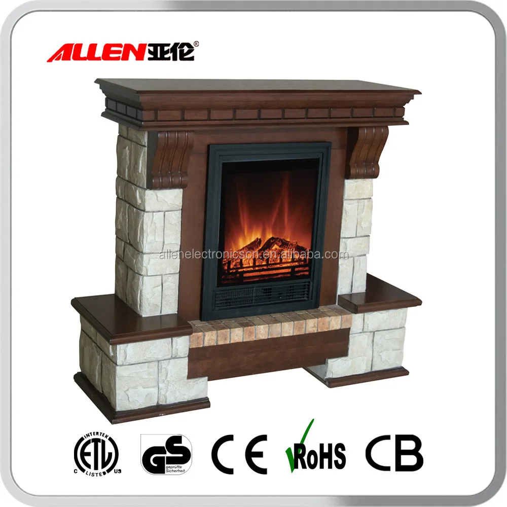 Charmglow Artificial Blanco De Imitación De Piedra Eléctrica Chimenea