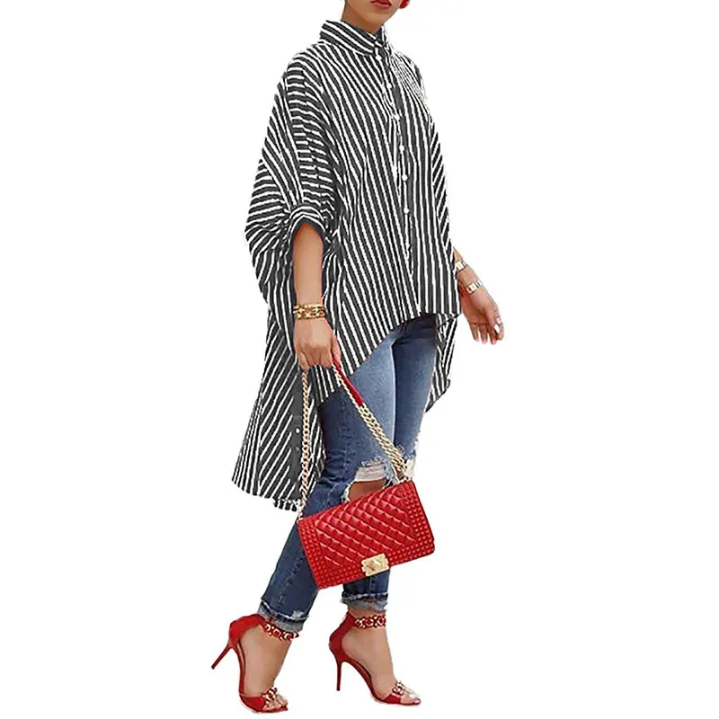 

Irregular Hem Shirt Top, N/a