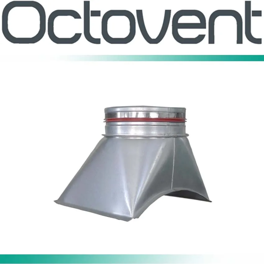 Hvac System Spiral Air Duct Fittings Pressed Collar Saddle Buy Air