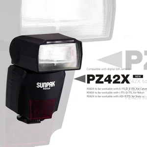 E TTL Zoom Flash Canon Nikon DSLR Cameras