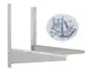 Universal1-3P Air conditioner external unit wall mount AC wall bracket
