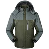 2019 Winter New Men's cotton-padded jacket Rush Garment with Velvet Thickened Windproof Waterproof Hat Jacket Removable Jacket