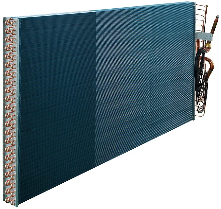 Blue Coated Evaporator Coil,Hydrophilic Heat Exchange Coil,Fin Type
