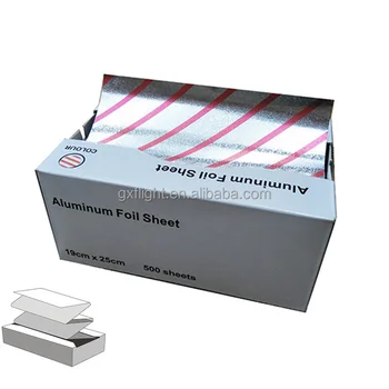 Inflight Removable Pre Cut Colored Aluminum Foil Sheet Inflight Removable Pre Cut Colored Aluminum Foil Sheet