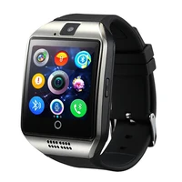 

Smart Watch Men Q18 With Touch Screen Big Battery Support TF Sim Card Camera for Android Phone Passometer