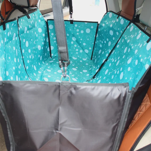 Pet Seat Covers Anti Slip Waterproof Customized 600d Oxford Car Seat Cover For Dog