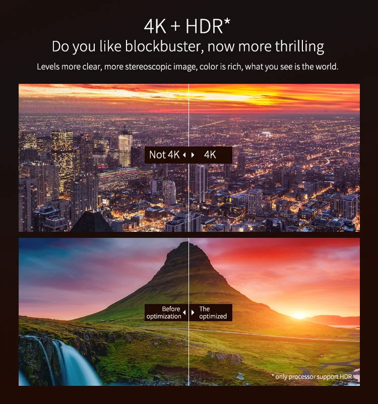HD 1080P 50 55 65 inch ultra slim television smart led tv