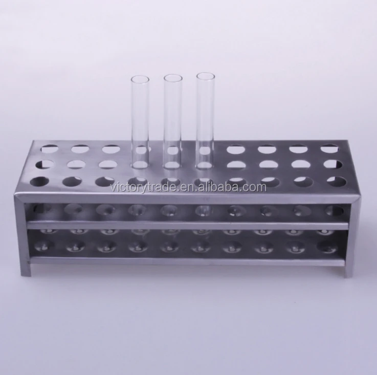 Vkj812 30 Well Stainless Steel Centrifugation Test Tube Rack For Lab