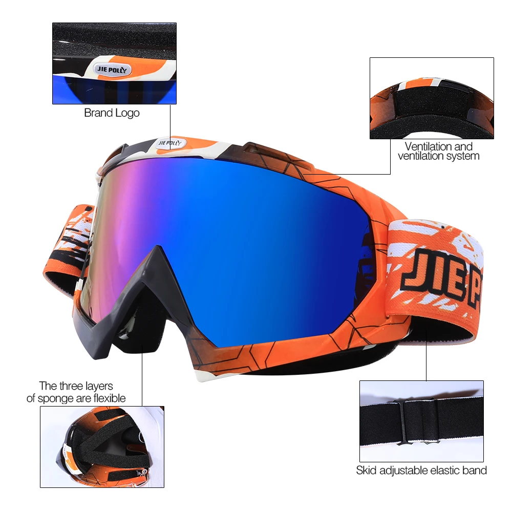 Special racing wholesale custom outdoor sports motorcycle goggles glasses motorcycle goggle motocross glasses