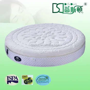 High Luxury Round Circle Shape Pocket Spring Memory Foam Pillow