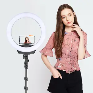 Zomei 16 Inch LED Ring Light Lithium Battery