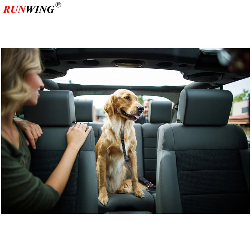 Adjustable Dog Car Seat Belt Leash Safety Leads Vehicle Seatbelt