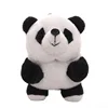Hot Sale High Quality wholesale soft Factory customized fat baby panda plush toy for sale, fat cut panda keychain