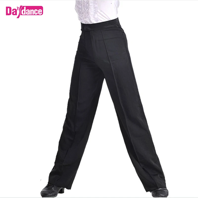 

Boys Men Modern Latin Ballroom Dance Pants, Black