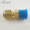 Brass Male Thread Straight Double Ferrule Connector Union Tube Fitting