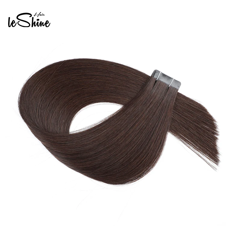 

Leshine Hair Virgin Raw Human Remy Skin Weft Hair Tape Hair Extensions