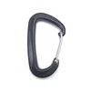Professional made custom design D shape not easy to deform simple aluminum hook