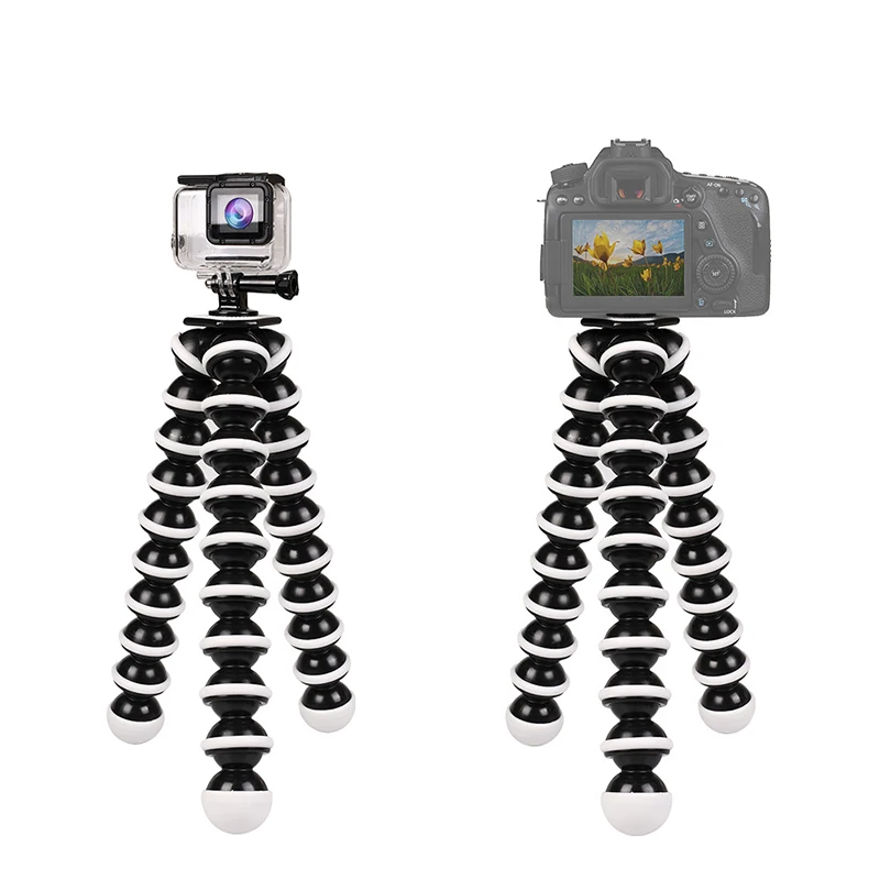 

Wholesale large flexible tripod octopus phone tripod MTO20xl, Black/white