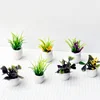 10pieces miniature flower bed flowerpot potted plant sand table model plastic scale model Materials for architectural models